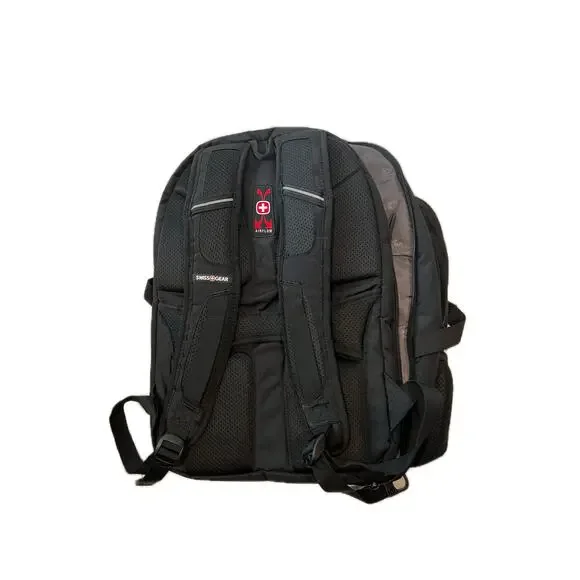 Swiss Gear 3760 Laptop Backpack Black Red